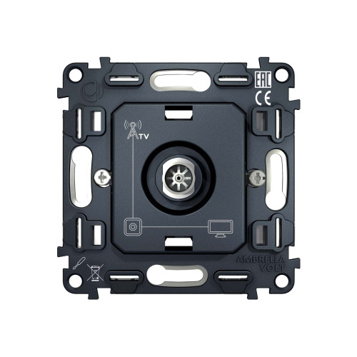 VM202 Механизм TV розетки оконечной 50-870 MHz 1dB QUANT