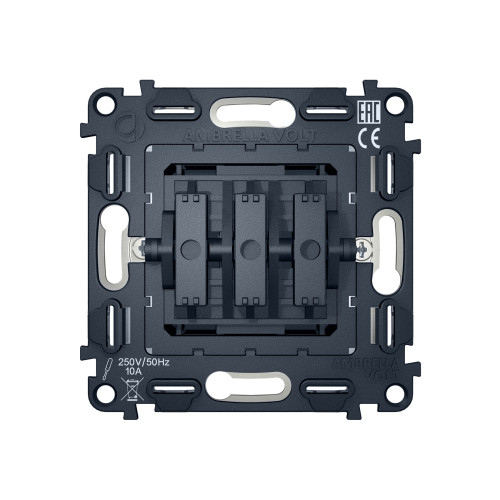 VM133 Механизм 3-клавишного выключателя 10A-250V QUANT